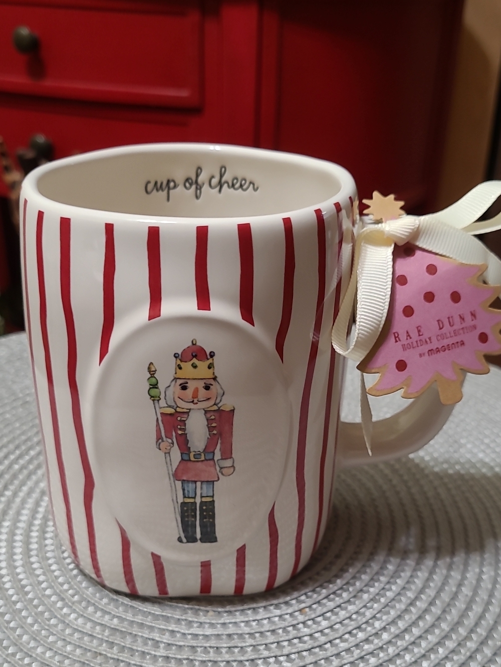 Rae Dunn Kids Nutcracker Mug "Cup of Cheer"